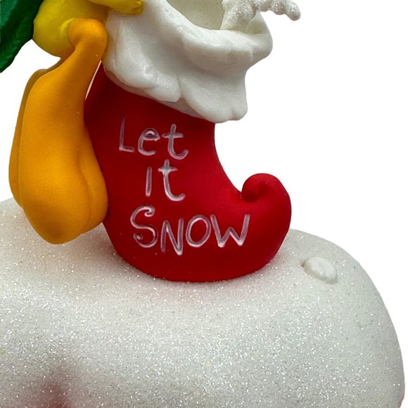 Hallmark Keepsake Ornament Tweety Looney Tunes Weady for Christmas Deck the Hall - Picture 9 of 13
